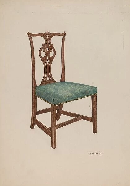 Salem Chair, c. 1937. Creator: William Kieckhofel
