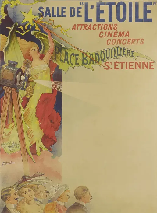 Framed Print : Salle de L'Etoile, 1902. Creator: Coulet, Léon Gabriel Louis (1873-?)
