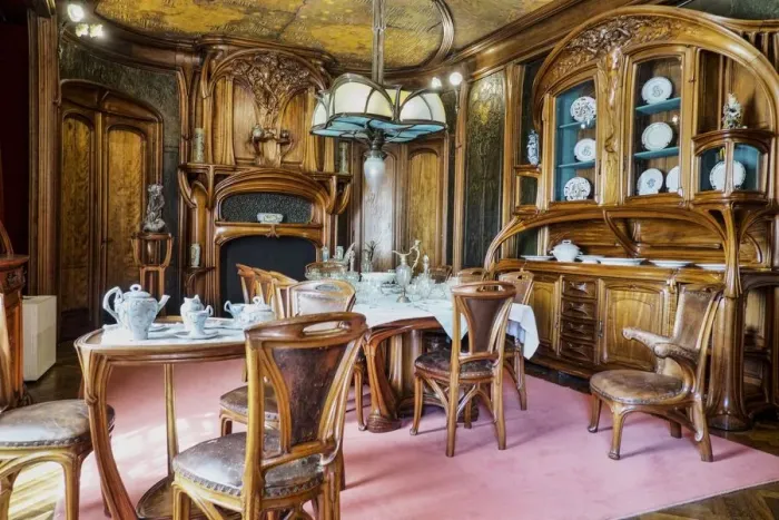 Framed Print : Salle a manger, 1903-1906, (c2014-2017). Artist: Alan John Ainsworth Framed Print : Salle a manger, 1903-1906, (c2014-2017). Artist: Alan John Ainsworth