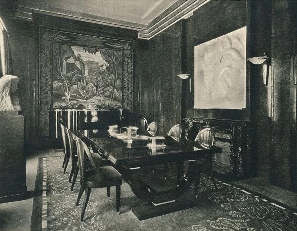 Salle A Manger Dans L Hotel D Un Collectionneur, 1925