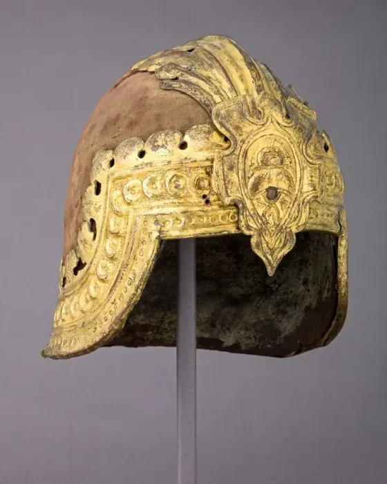 Framed Print : Sallet alla Veneziana, Italian, ca. 1470; gilt mounts, probably added early 16th century Framed Print : Sallet alla Veneziana, Italian, ca. 1470; gilt mounts, probably added early 16th century