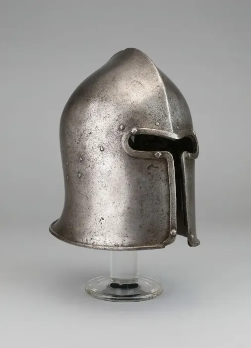 Framed Print : Sallet (Barbuta), Milan, 1450  /  60. Creator: Master Z O