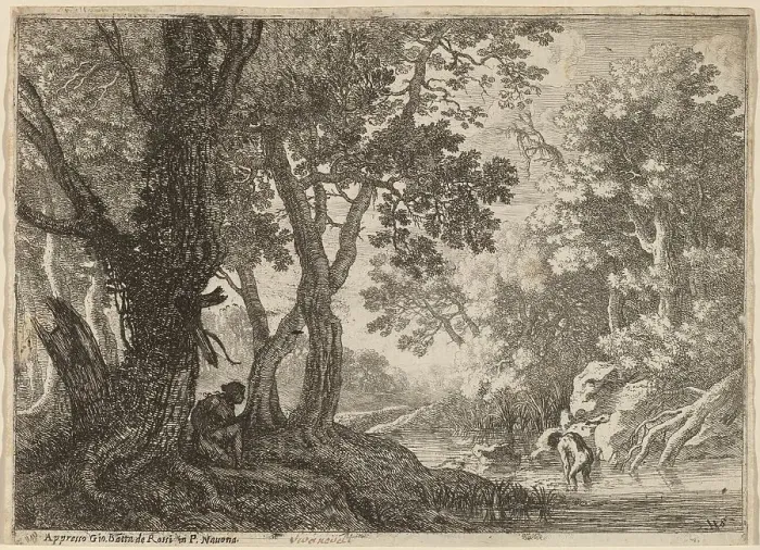 Framed Print : Salmacis and Hermaphroditus. Creator: Herman van Swanevelt Framed Print : Salmacis and Hermaphroditus. Creator: Herman van Swanevelt