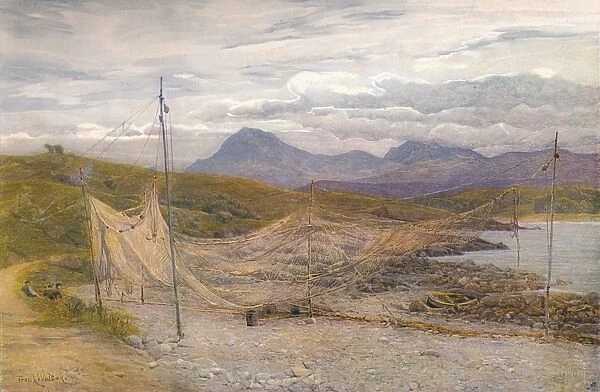 Salmon Nets, Gairloch, Ross-Shire, 1860-1906, (1906). Creator: Frank Walton