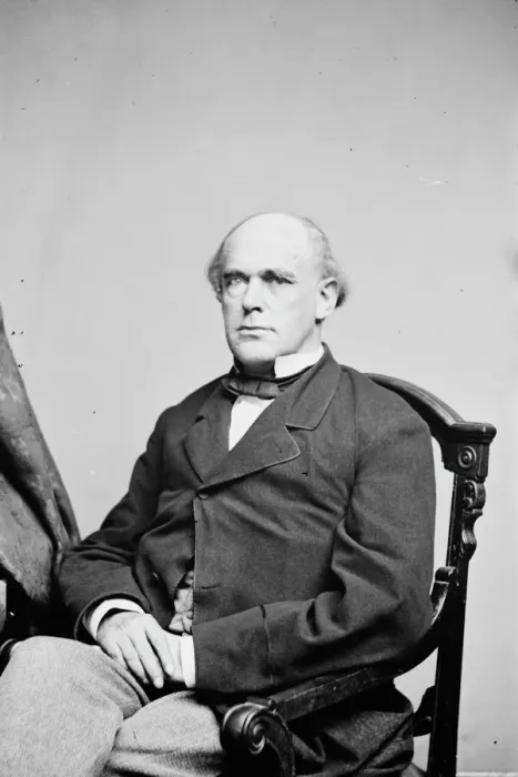 Framed Print : Salmon P. Chase, between 1855 and 1865. Creator: Unknown Framed Print : Salmon P. Chase, between 1855 and 1865. Creator: Unknown