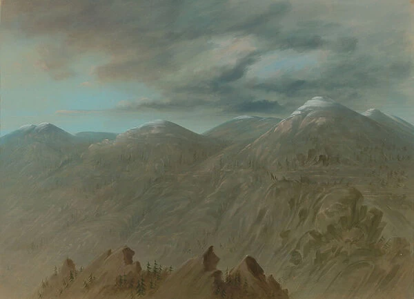 Salmon River Mountains, 1855 / 1869. Creator: George Catlin