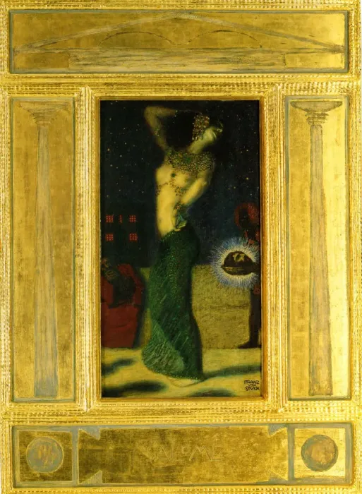 Framed Print : Salome. Private Collection Framed Print : Salome. Private Collection