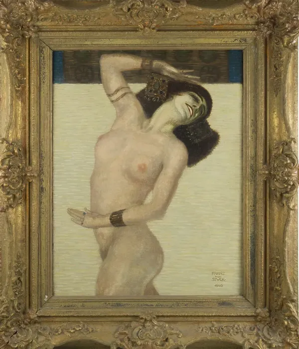 Framed Print : Salome. Private Collection Framed Print : Salome. Private Collection