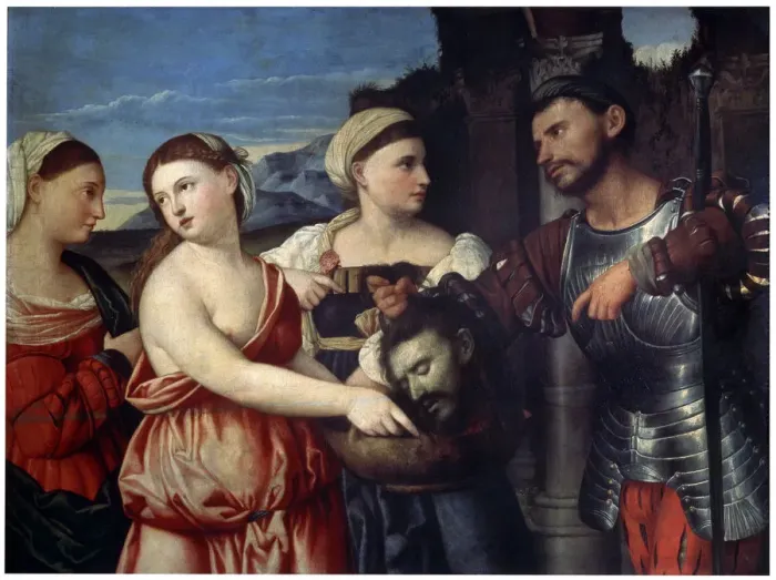 Framed Print : Salome, 16th century. Artist: Bernardino Licinio Framed Print : Salome, 16th century. Artist: Bernardino Licinio