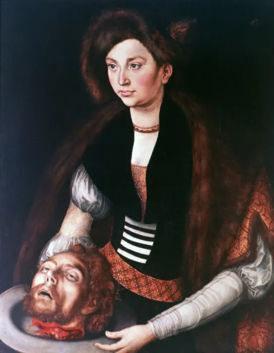 Framed Print : Salome, c1504-1553. Artist: Lucas Cranach the Elder Framed Print : Salome, c1504-1553. Artist: Lucas Cranach the Elder