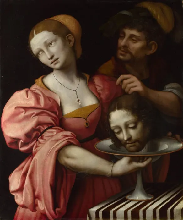 Framed Print : Salome, ca 1510-1520. Artist: Giampietrino (1 Half of 16th cen. )
