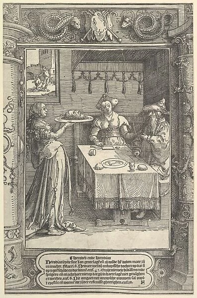 Salome with the Head of John the Baptist, ca. 1517. Creator: Lucas van Leyden