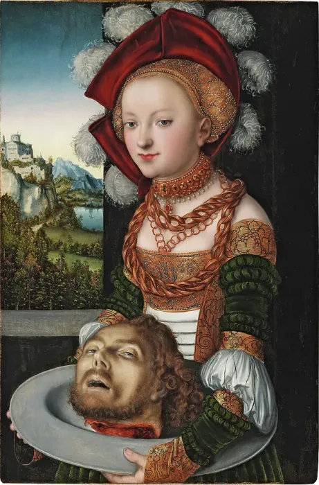 Framed Print : Salome with the Head of Saint John the Baptist, c. 1527-1530 Framed Print : Salome with the Head of Saint John the Baptist, c. 1527-1530