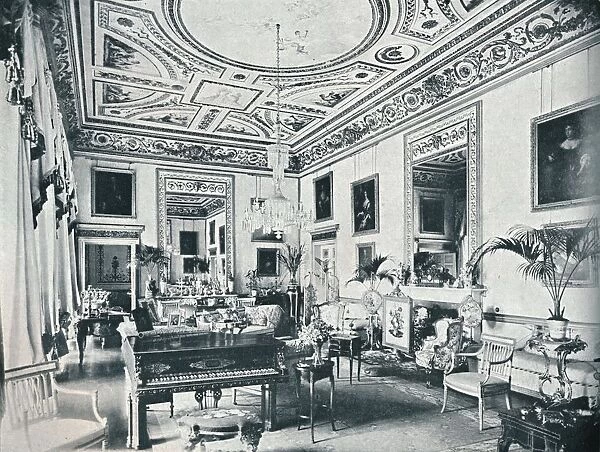 The Salon, Avington, c1908