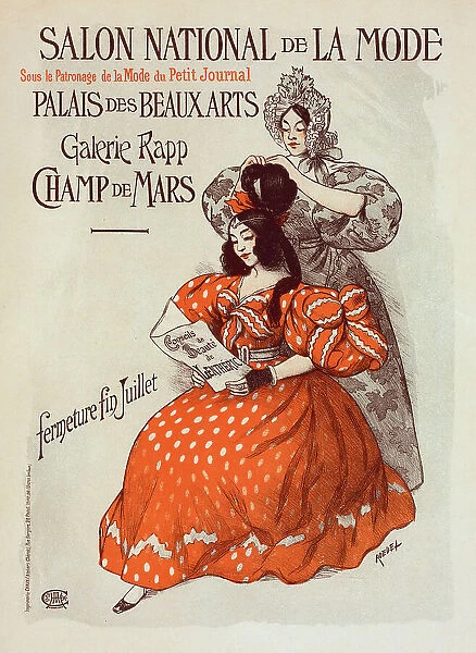 Salon de la Mode, c.1895. Creator: Roedel, Auguste (1859-1900)