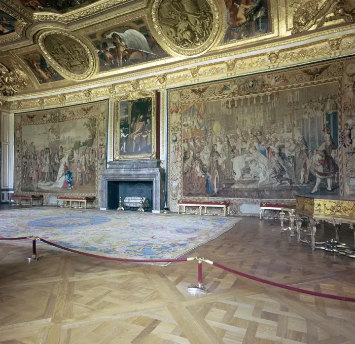 Framed Print : Salon de Mars at the Palace of Versailles, 17th century Framed Print : Salon de Mars at the Palace of Versailles, 17th century