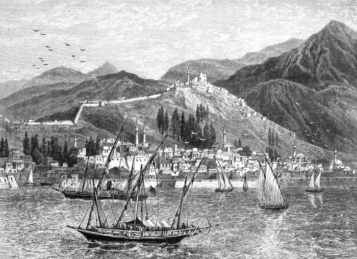 Framed Print : Salonika, Greece, 1900 Framed Print : Salonika, Greece, 1900