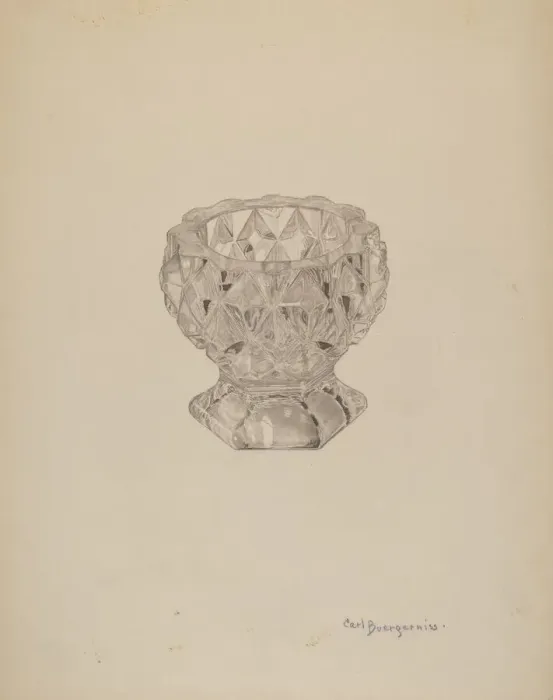 Framed Print : Salt Cellar, c. 1941. Creator: Carl Buergerniss Framed Print : Salt Cellar, c. 1941. Creator: Carl Buergerniss