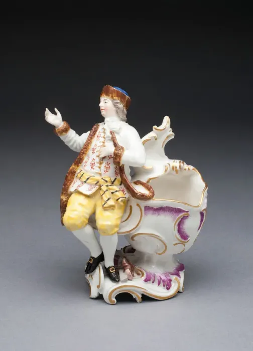 Framed Print : Salt Cellar, Frankenthal, 1762-1770. Creator: Johann Fredrich Lück Framed Print : Salt Cellar, Frankenthal, 1762-1770. Creator: Johann Fredrich Lück