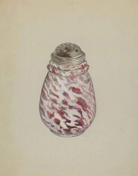 Salt Shaker, c. 1937. Creator: Eva Wilson