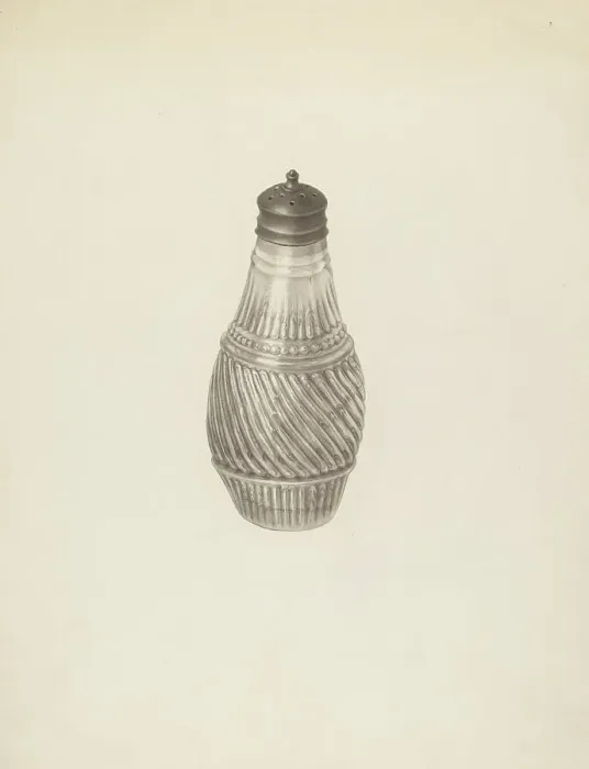 Framed Print : Salt Shaker, c. 1939. Creator: Palmyra Pimentel Framed Print : Salt Shaker, c. 1939. Creator: Palmyra Pimentel