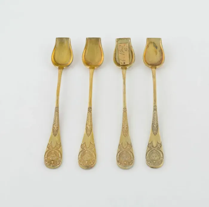 Framed Print : Salt Spoons (2), Rome, c. 1820. Creators: Martin-Guillaume Biennais, Pietro Paola Spagna Framed Print : Salt Spoons (2), Rome, c. 1820. Creators: Martin-Guillaume Biennais, Pietro Paola Spagna