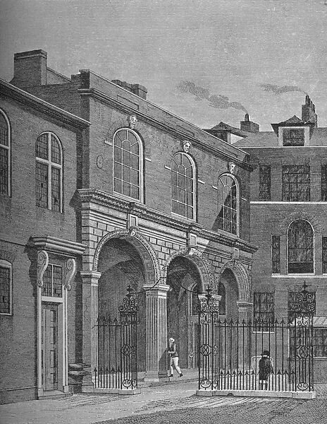 Salters Hall, City of London, 1822 (1911). Artist: Thomas Hosmer Shepherd