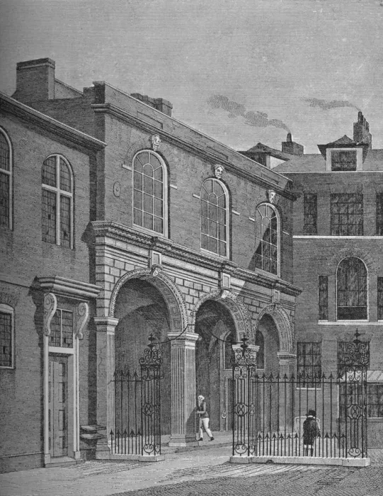 Framed Print : Salters Hall, City of London, 1822 (1911). Artist: Thomas Hosmer Shepherd Framed Print : Salters Hall, City of London, 1822 (1911). Artist: Thomas Hosmer Shepherd