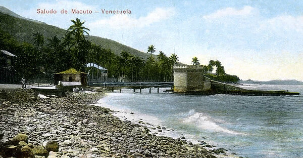 Saludo de Macuto, Venezuela, 1909