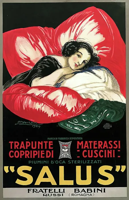 Framed Print : Salus, 1924. Creator: Cappiello, Leonetto (1875-1942) Framed Print : Salus, 1924. Creator: Cappiello, Leonetto (1875-1942)