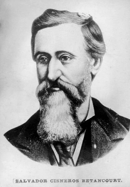 Salvador Cisneros Betancourt, Marquis of Santa Lucia (1828 - 1914 ), Cuban politician, c1910