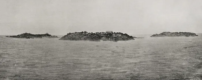 Framed Print : Salvation Islands, French Guiana, 1898. Creator: Unknown Framed Print : Salvation Islands, French Guiana, 1898. Creator: Unknown