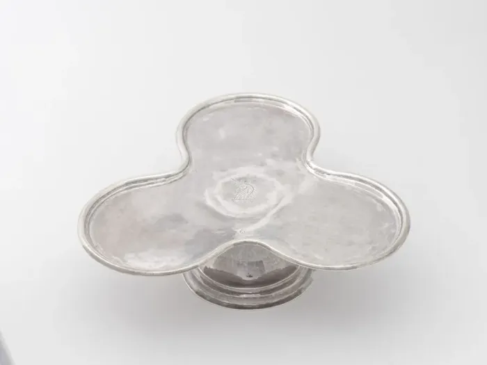 Framed Print : Salver, c. 1715. Creator: Edward Winslow Framed Print : Salver, c. 1715. Creator: Edward Winslow