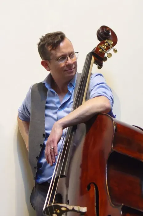 Framed Print : Sam Burgess - James Pearson Trio, NJA Methodist Church, Loughton, Essex, 2. 9. 19. Creator Framed Print : Sam Burgess - James Pearson Trio, NJA Methodist Church, Loughton, Essex, 2. 9. 19. Creator