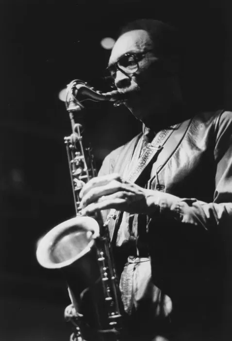 Framed Print : Sam Rivers, Jazz Café, London, 1993. Creator: Brian Foskett Framed Print : Sam Rivers, Jazz Café, London, 1993. Creator: Brian Foskett