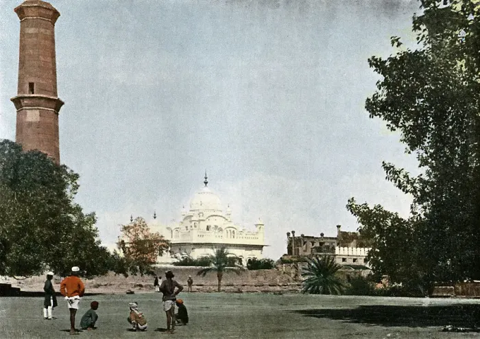 Framed Print : The Samadhi of Ranjit Singh, Lahore, India, c1890 Framed Print : The Samadhi of Ranjit Singh, Lahore, India, c1890