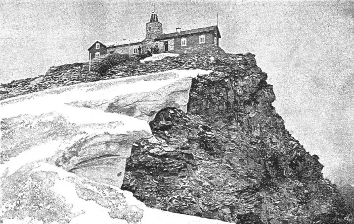 Framed Print : The Samblick Observatory, the Highest Meteorological Station in Europe, 1891. Creator: Unknown Framed Print : The Samblick Observatory, the Highest Meteorological Station in Europe, 1891. Creator: Unknown