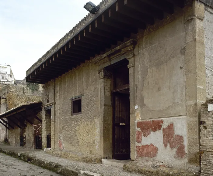 Framed Print : Samnite House, Herculaneum, Italy, 2nd century BC, (2002). Creator: LTL Framed Print : Samnite House, Herculaneum, Italy, 2nd century BC, (2002). Creator: LTL