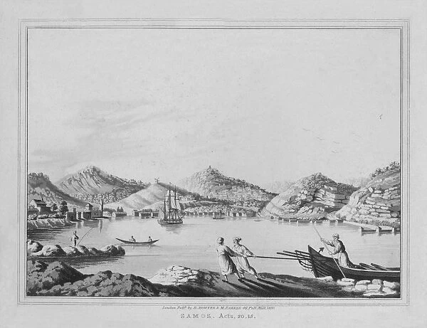 Samos. Acts, 20. 15, 1830. Artist: J Clarke