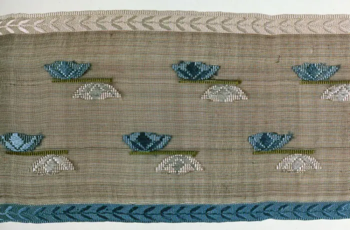 Framed Print : Sample Book of Gauze Ribbon Swatches, France, 19th century. Creator: Unknown Framed Print : Sample Book of Gauze Ribbon Swatches, France, 19th century. Creator: Unknown