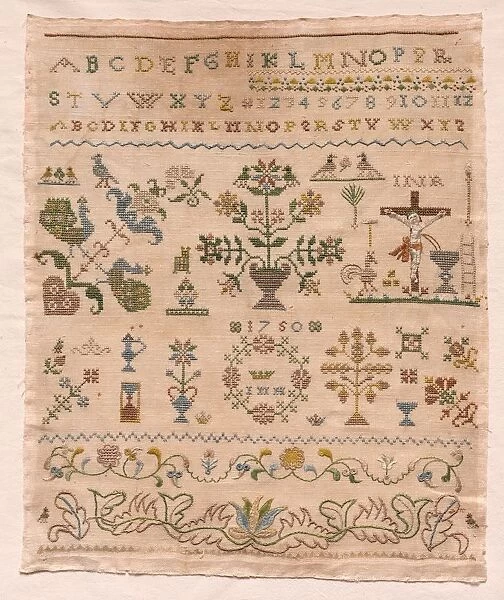 Sampler, 1750. Creator: Unknown