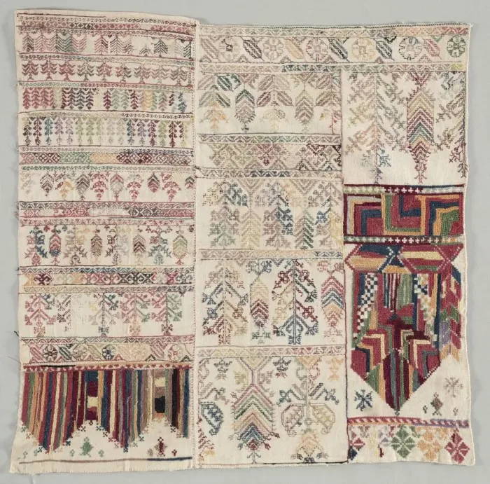 Framed Print : Sampler, c 1700s. Creator: Unknown Framed Print : Sampler, c 1700s. Creator: Unknown