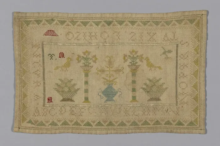 Framed Print : Sampler, France, 1775 / 1825. Creator: Unknown Framed Print : Sampler, France, 1775 / 1825. Creator: Unknown