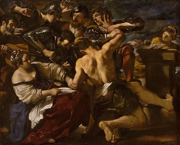 Samson Captured by the Philistines, 1619. Creator: Guercino