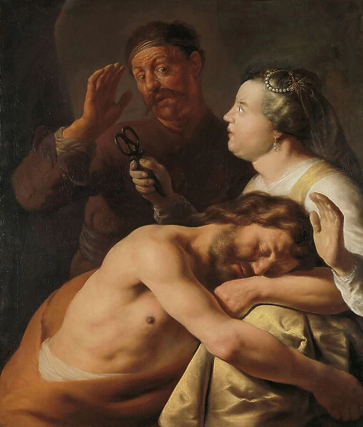 Samson and Delilah, 1630-1635. Creator: Jan Lievens