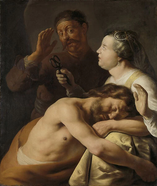 Samson and Delilah, 1635. Artist: Lievens, Jan (1607-1674)