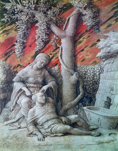 Samson and Delilah, c1500. Artist: Andrea Mantegna