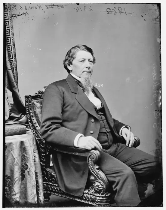 Framed Print : Samuel Carr Forker of New Jersey, between 1860 and 1875. Creator: Unknown Framed Print : Samuel Carr Forker of New Jersey, between 1860 and 1875. Creator: Unknown