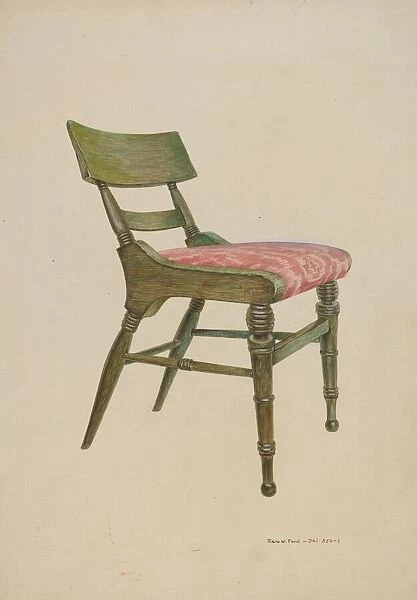 Samuel Chase Chair, 1935  /  1942. Creator: Samuel W. Ford