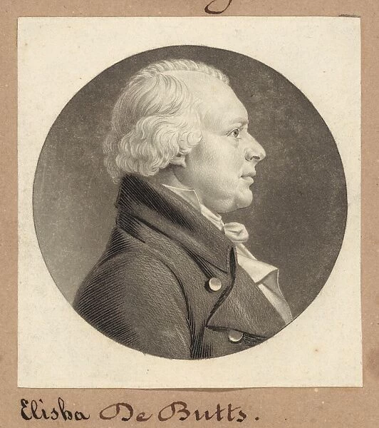 Samuel DeButts, 1805. Creator: Charles Balthazar Julien Fevret de Saint-Memin